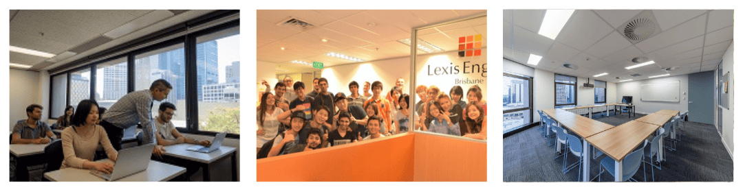 Lexis English ブリスベン校の教室 Lexis English ブリスベン校の教室